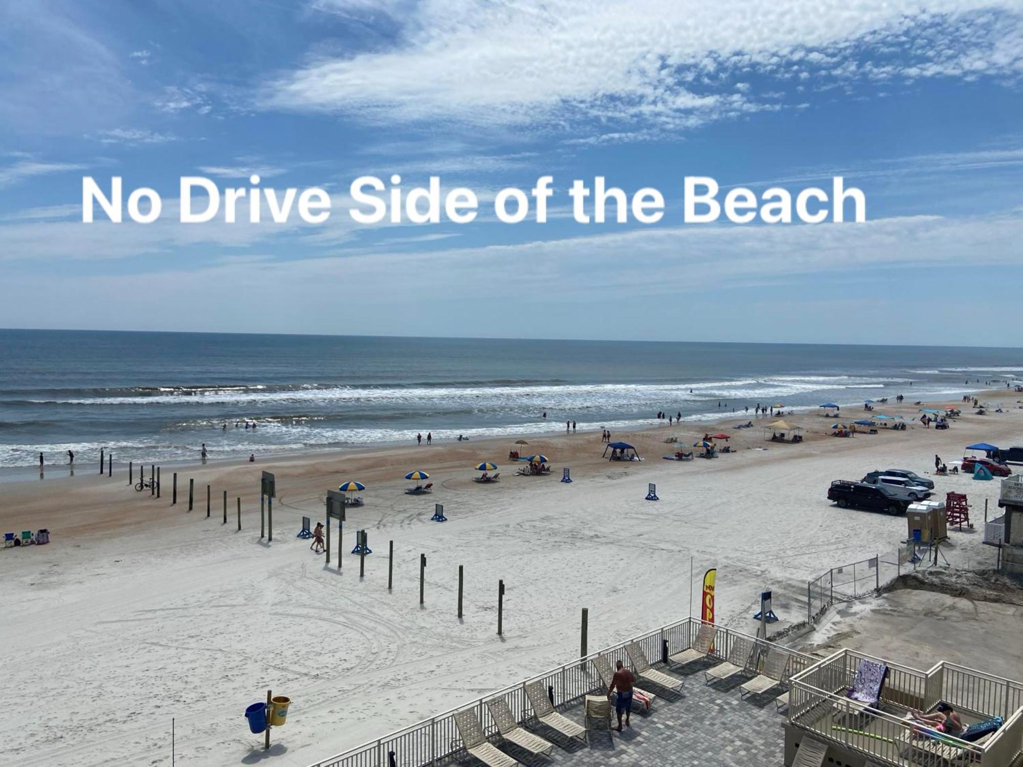 데이토나 비치 Ocean Breeze - Direct Ocean Front-Pool Is Open 아파트 외부 사진