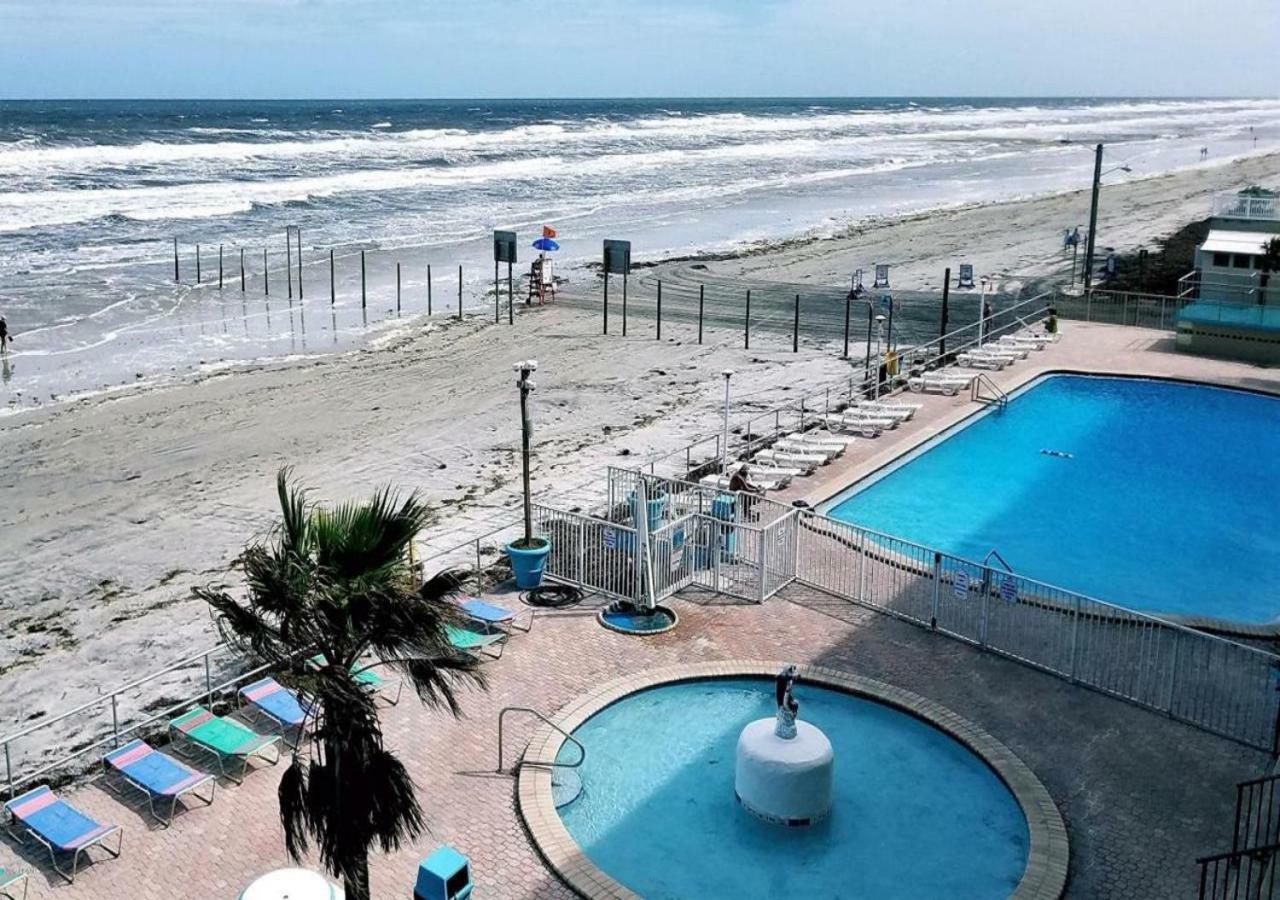 데이토나 비치 Ocean Breeze - Direct Ocean Front-Pool Is Open 아파트 외부 사진